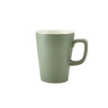 GenWare Porcelain Matt Sage Latte Mug 34cl/12oz Pack of 6