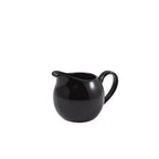Genware Porcelain Black Jug 14cl/5oz Pack of 6