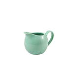 Genware Porcelain Green Jug 14cl/5oz Pack of 6