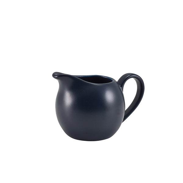 GenWare Porcelain Matt Blue Jug 14cl/5oz Pack of 6