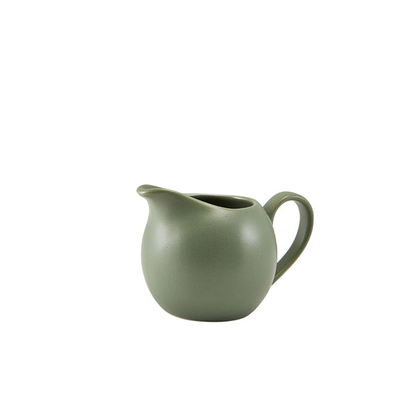 GenWare Porcelain Matt Sage Jug 14cl/5oz Pack of 6