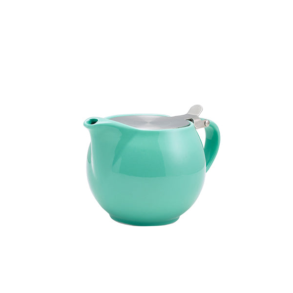 GenWare Porcelain Green Teapot with St/St Lid & Infuser 50cl/17.6oz Box of 6