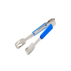 Genware Plastic Handle Buffet Tongs Blue