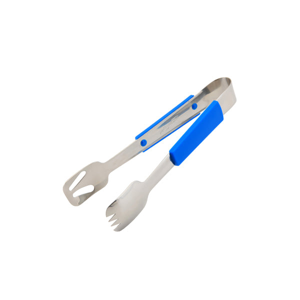 Genware Plastic Handle Buffet Tongs Blue