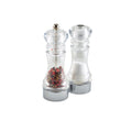 Acrylic Pepper Mill & Salt Shaker Set Box of 6
