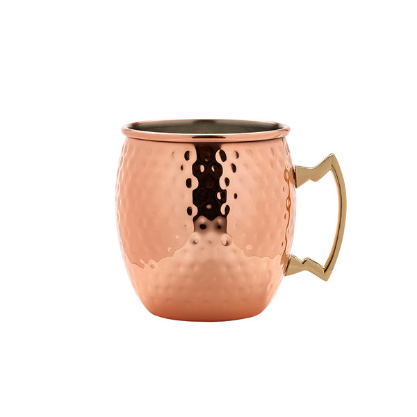 Barrel Copper Mug 55cl/19.25oz Hammered