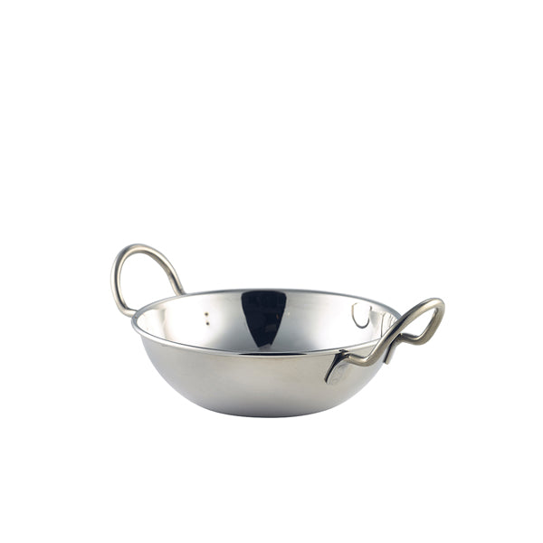 Stainless Steel Balti Dish 13cm(5")With Handl Pack of 12