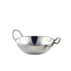 S/St.Balti Dish 15cm(6")With Handles Pack of 12