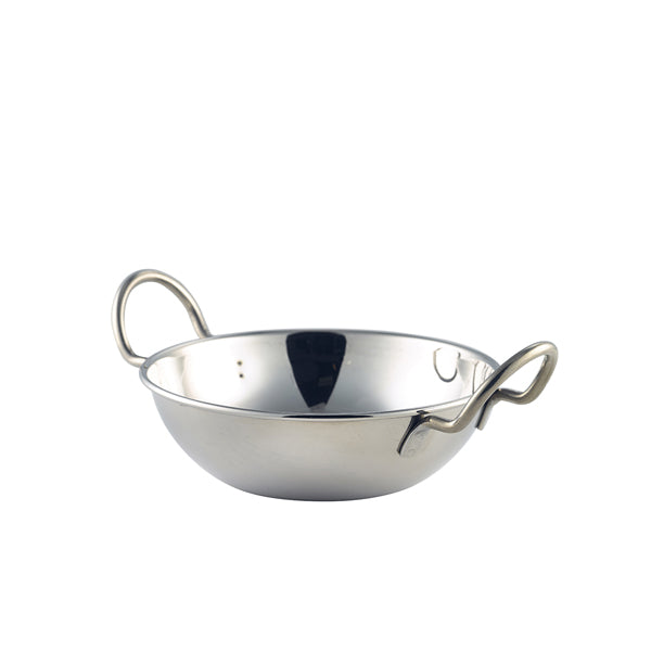 S/St.Balti Dish 15cm(6")With Handles Pack of 12