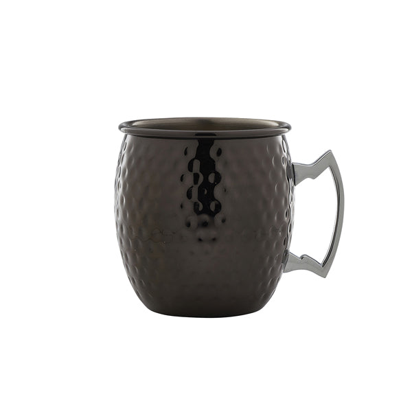 Barrel Gun Metal Mug 55cl/19.25oz Hammered