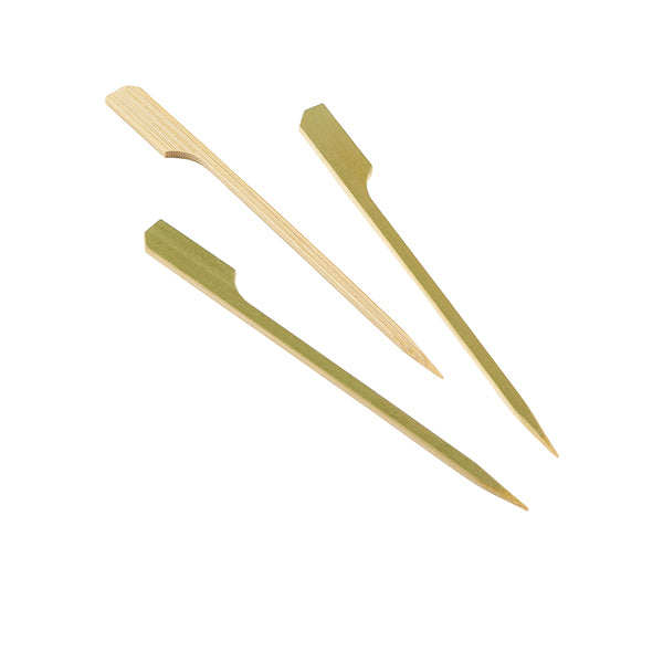 Bamboo Gun Shaped Paddle Skewers 15cm/6" (100pcs)