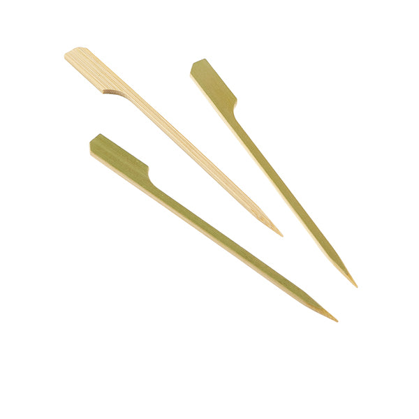 Bamboo Gun Shaped Paddle Skewers 18cm/7" (100pcs)