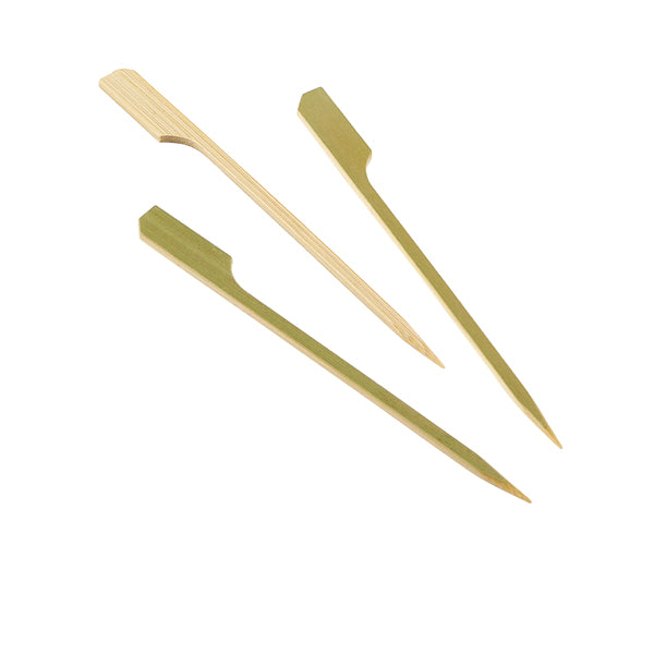 Bamboo Gun Shaped Paddle Skewers 21cm/8.25" (100pcs)