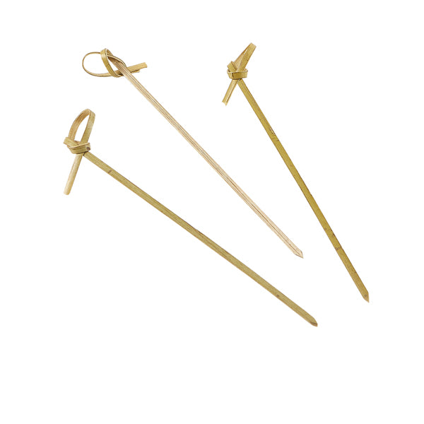 Bamboo Knot Picks 12cm/4.75" (100pcs)