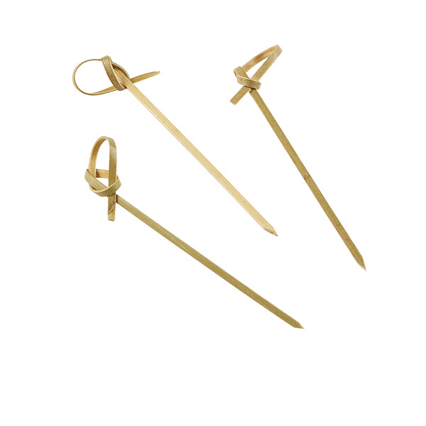 Bamboo Knot Picks  9cm/3.5" (100pcs)