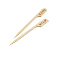 Bamboo Steak Markers 9cm/3.5" Medium Rare (100pcs)