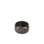 Terra Stoneware Rustic Blue Butter Pot 9cl/3oz Pack of 12