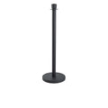 Genware Black Barrier Post