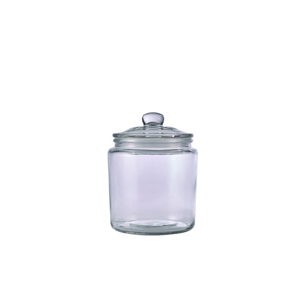 GenWare Glass Biscotti Jar 90cl Box of 12