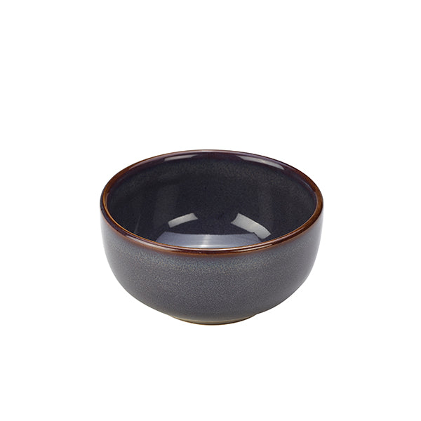 Terra Stoneware Rustic Blue Round Bowl 11.5cm Pack of 6