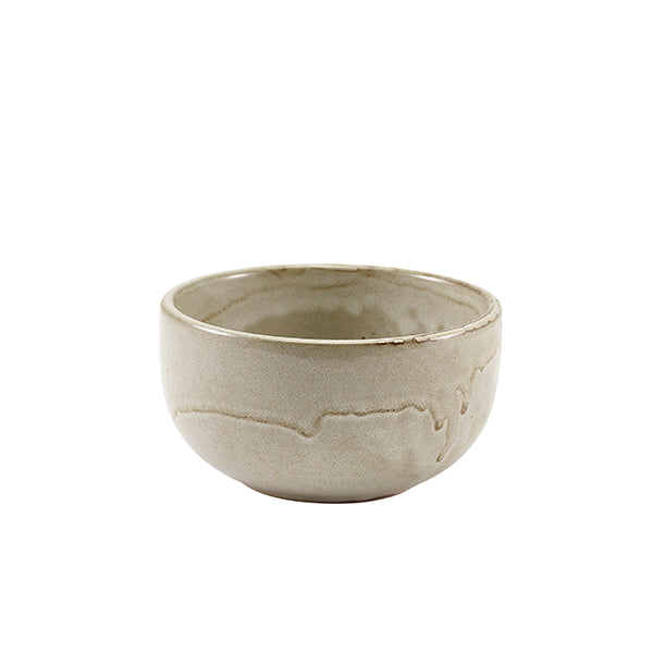 Terra Porcelain Grey Round Bowl 11.5cm Pack of 6