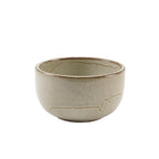 Terra Porcelain Grey Round Bowl 12.5cm Pack of 6