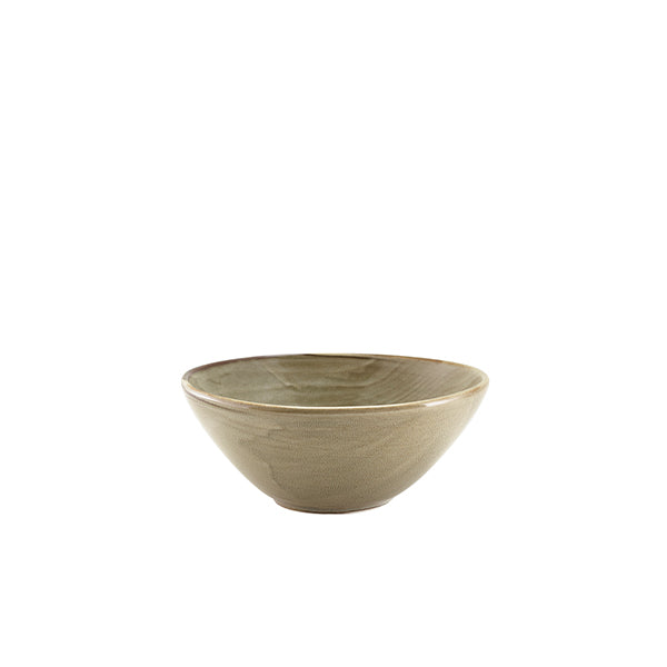 Terra Porcelain Grey Organic Bowl 16.5cm Pack of 6