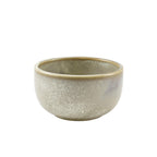 Terra Porcelain Matt Grey Round Bowl 12.5cm Pack of 6