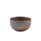 Terra Porcelain Rustic Copper Round Bowl 11.5cm Pack of 6