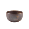 Terra Porcelain Rustic Copper Round Bowl 12.5cm Pack of 6