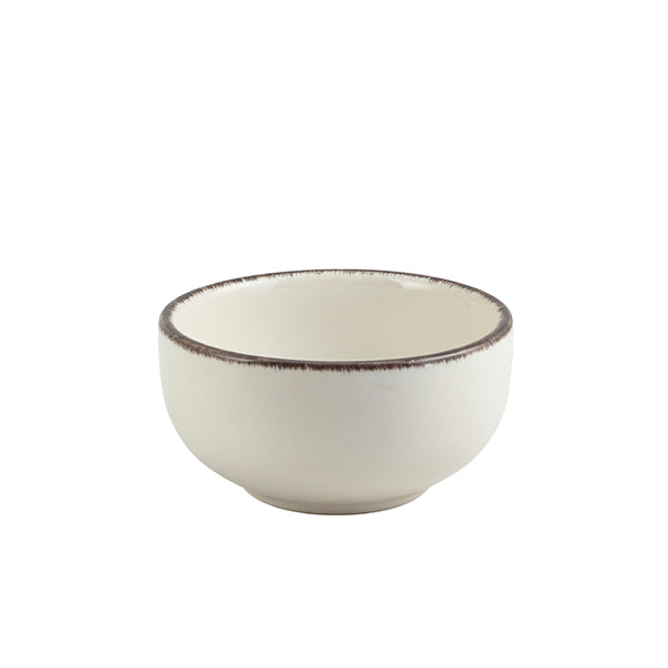 Terra Stoneware Sereno Grey Round Bowl 11.5cm Pack of 6