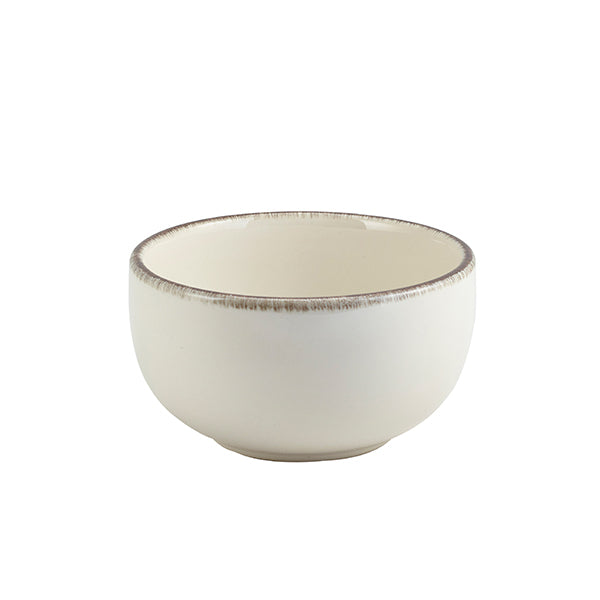 Terra Stoneware Sereno Grey Round Bowl 12.5cm Pack of 6