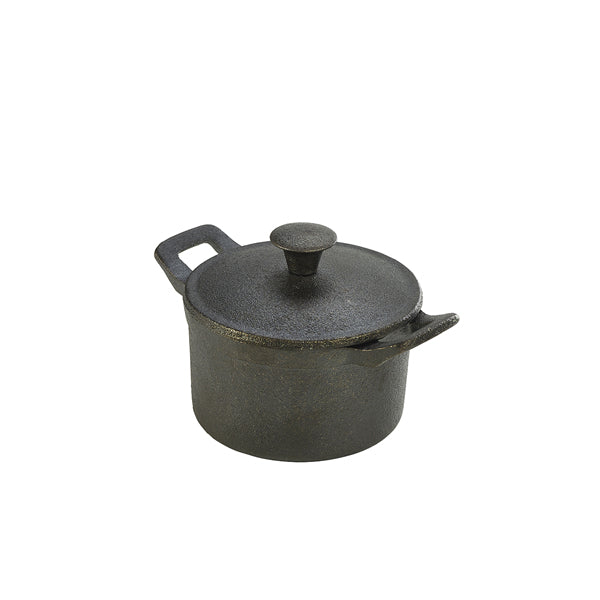Mini Cast Iron Casserole Dish 10 x 6cm Pack of 6
