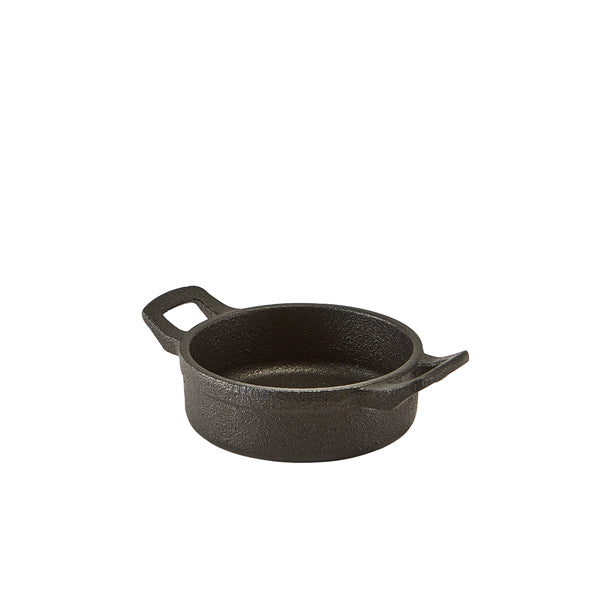 Mini Cast Iron Round Eared Dish 11 x 3.5cm Pack of 6