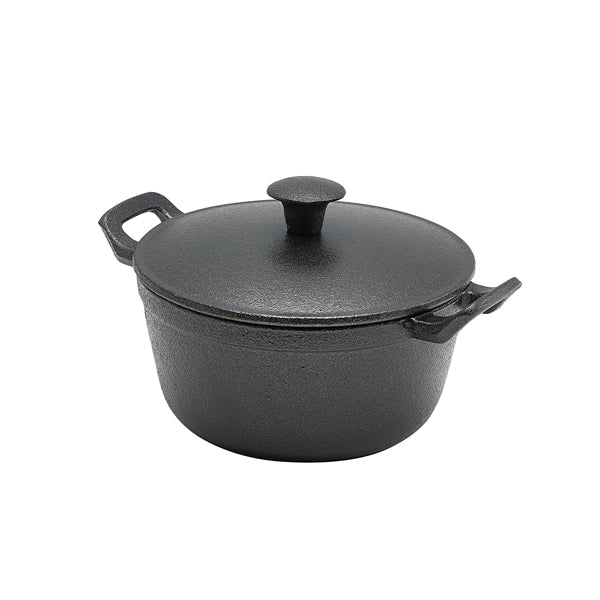 Cast Iron Casserole Dish 13.5 x 6.6cm Pack of 6