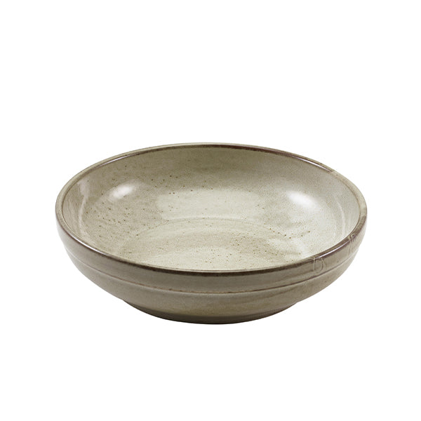 Terra Porcelain Grey Coupe Bowl 20cm Pack of 6