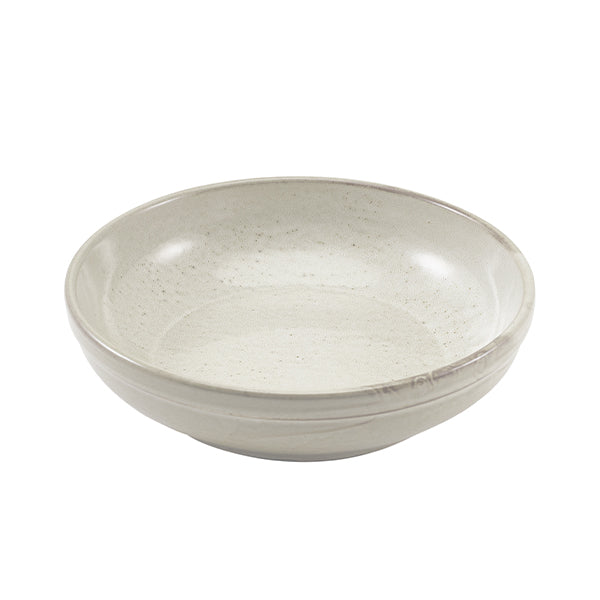 Terra Porcelain Grey Coupe Bowl 23cm Pack of 6