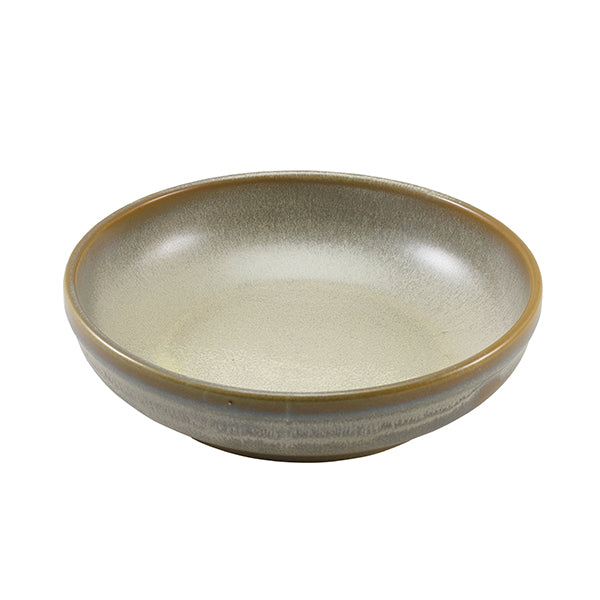 Terra Porcelain Matt Grey Coupe Bowl 23cm Pack of 6