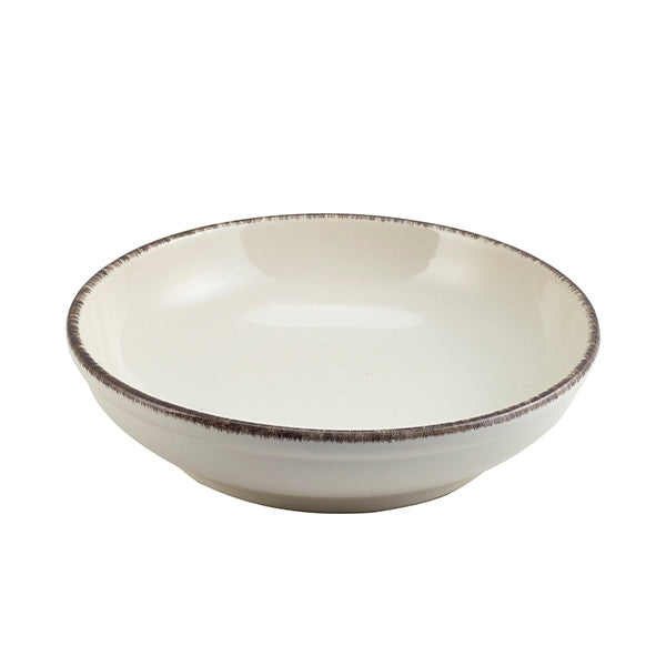 Terra Stoneware Sereno Grey Coupe Bowl 23cm Pack of 6