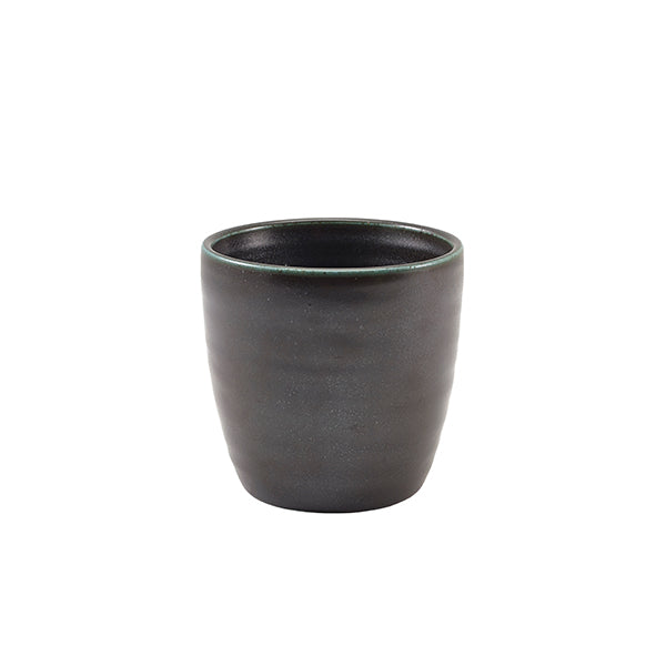 Terra Porcelain Black Chip Cup 30cl/10.5oz Pack of 6