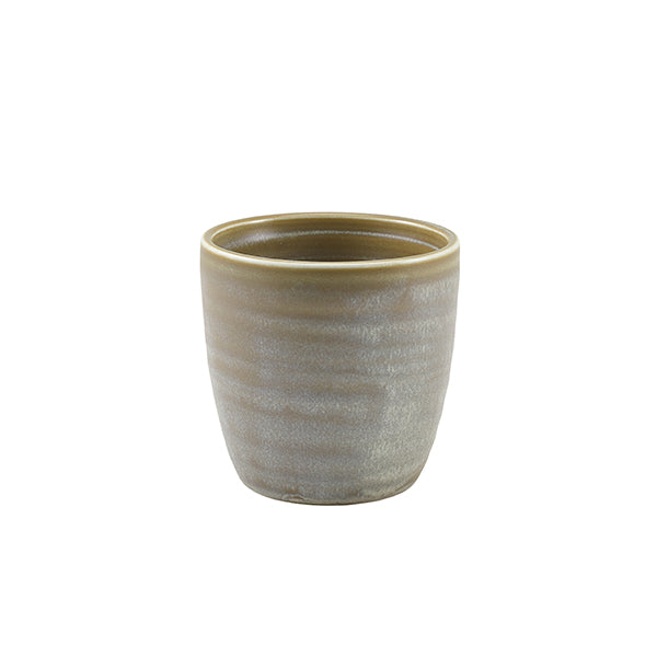 Terra Porcelain Matt Grey Chip Cup 30cl/10.5oz Pack of 6