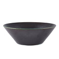 Terra Porcelain Black Conical Bowl 19.5cm Pack of 6