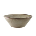 Terra Porcelain Grey Conical Bowl 16cm Pack of 6