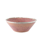 Terra Porcelain Rose Conical Bowl 14cm Pack of 6