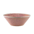 Terra Porcelain Rose Conical Bowl 16cm Pack of 6