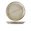 Terra Porcelain Grey Coupe Plate 27.5cm Pack of 6