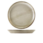Terra Porcelain Grey Coupe Plate 30.5cm Pack of 6