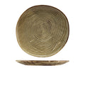 Terra Porcelain Grey Organic Plate 28.5cm Pack of 6