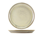 Terra Porcelain Matt Grey Coupe Plate 27.5cm Pack of 6