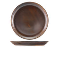 Terra Porcelain Rustic Copper Coupe Plate 30.5cm Pack of 6